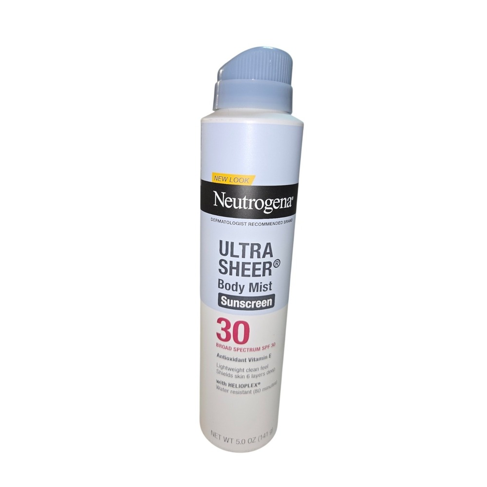 Neutrogen Ultra Sheer Body Mist SPF 30‎ 5.0 Oz EXP 08/26